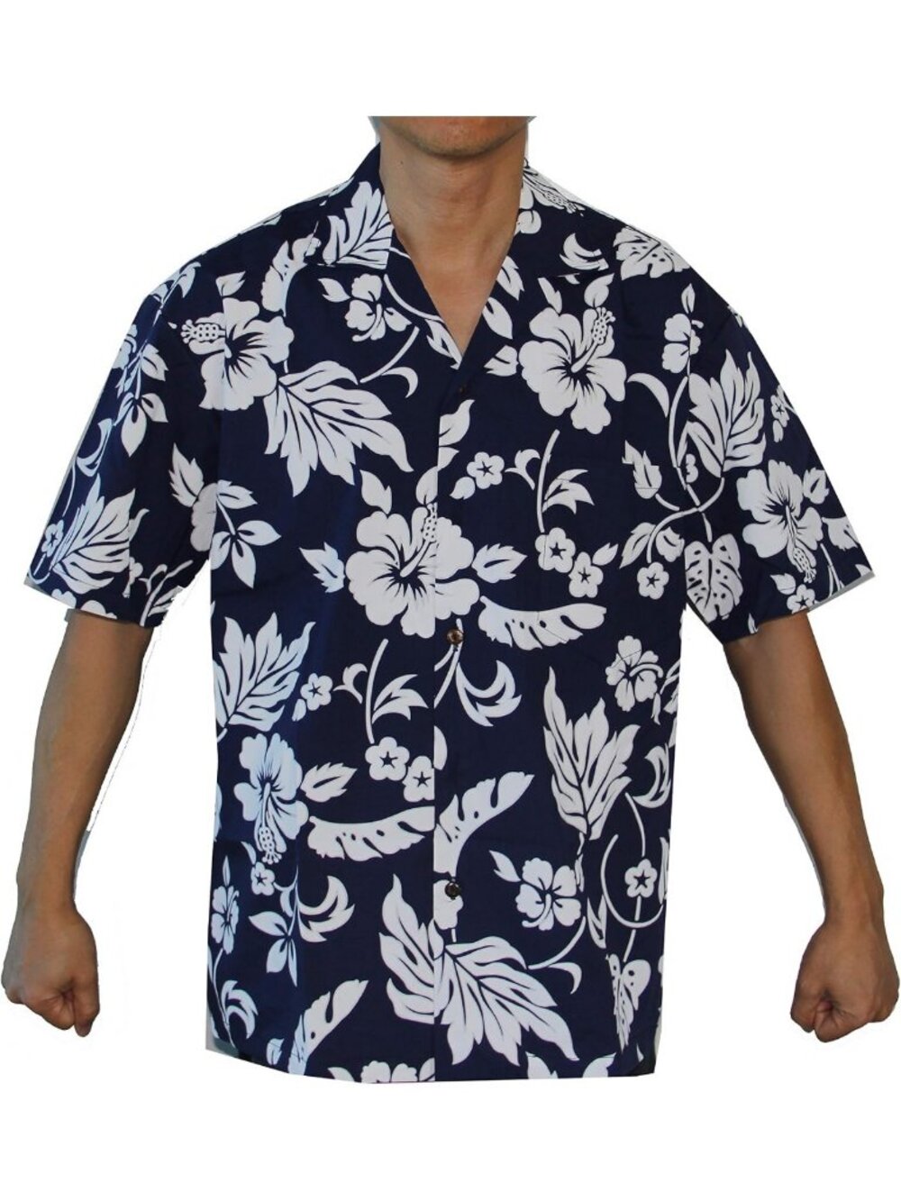 Hibiscus Flower Hawaiian Shirt for Men | Classic Tropical Style, Made in Hawaii